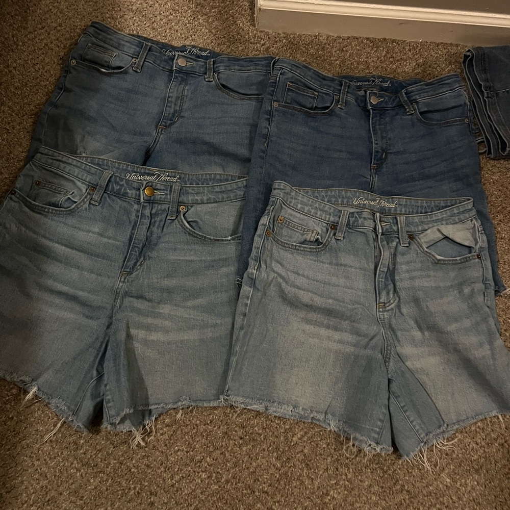 Universal Thread Light Blue Denim Shorts